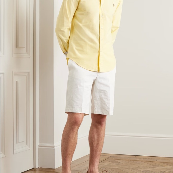 Polo Ralph Lauren Oxford Shirt | Men’s Slim Fit Yellow Button Down | XL - Picture 10 of 17